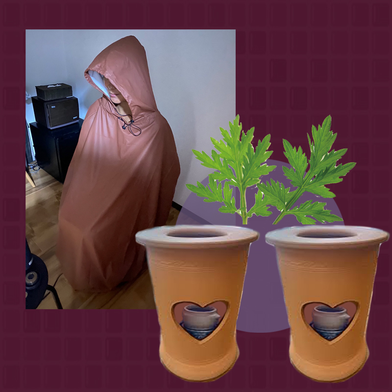 セルフ 黄土よもぎ蒸し